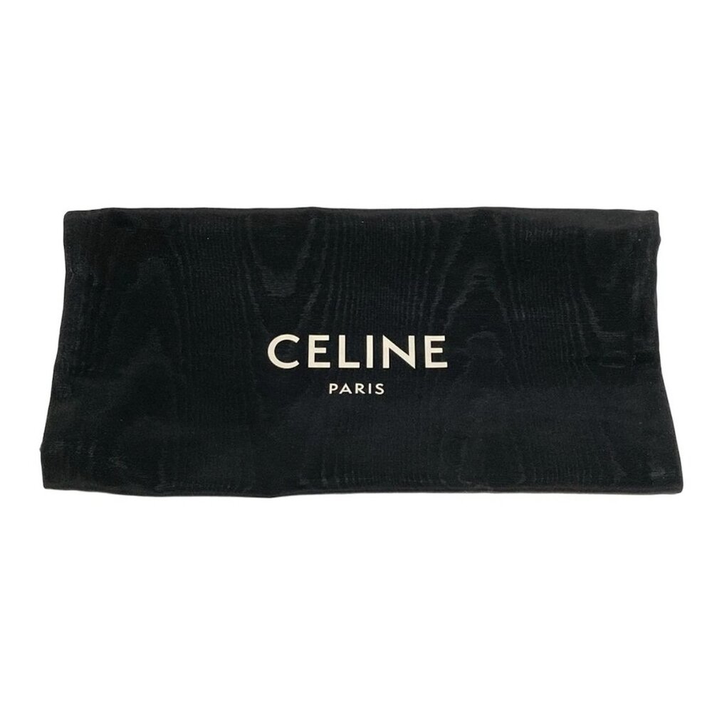 CELINE Small Vertical Cabas Tan (Dark Brown) Brown) Triomphe Canvas Calf Skin - Picture 8 of 15